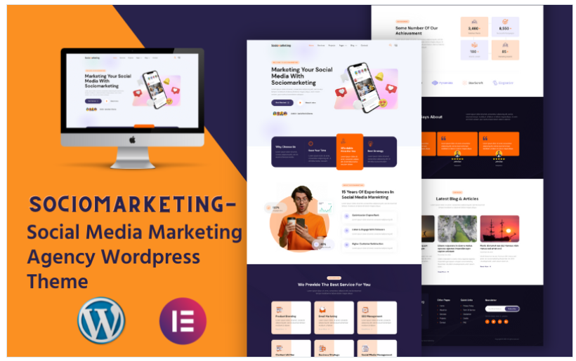 Social Media Marketing Agency WordPress Theme