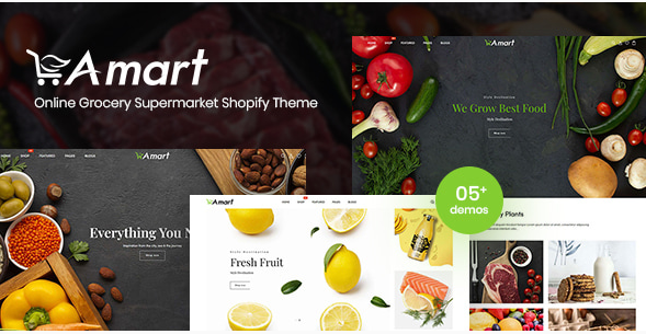 Amart – Online Grocery Supermarket Shopify Theme