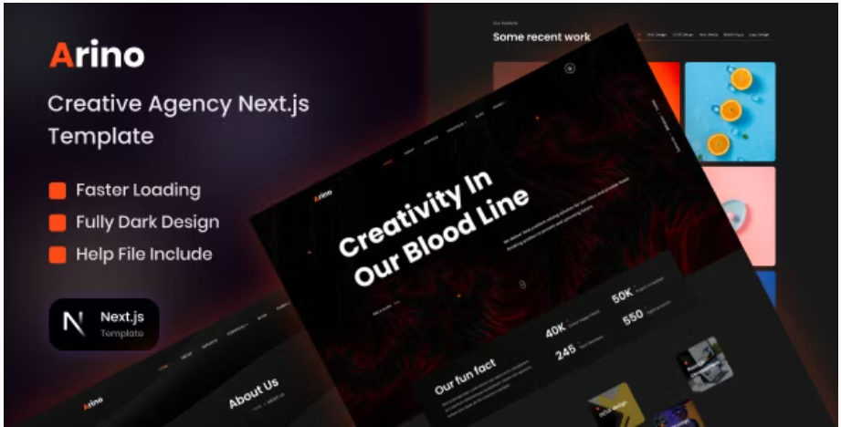 Creative Agency Nextjs