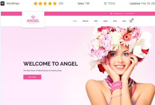 Beauty Salon Store WooCommerce