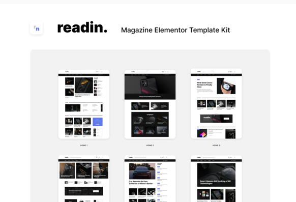 Blog & Magazine Elementor Template Kit