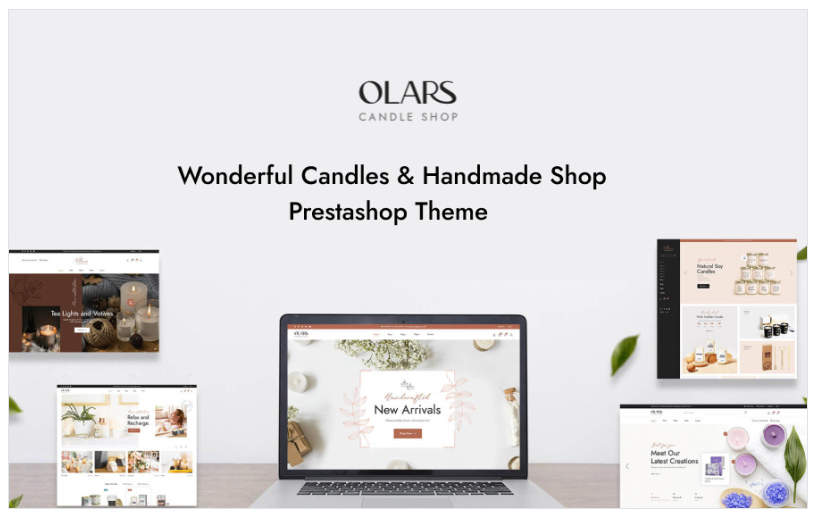 Candles And Handmade Shop Prestashop Theme