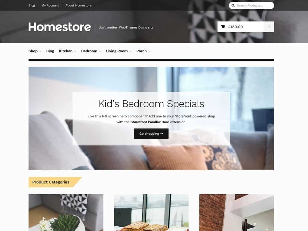 Homestore Storefront Theme