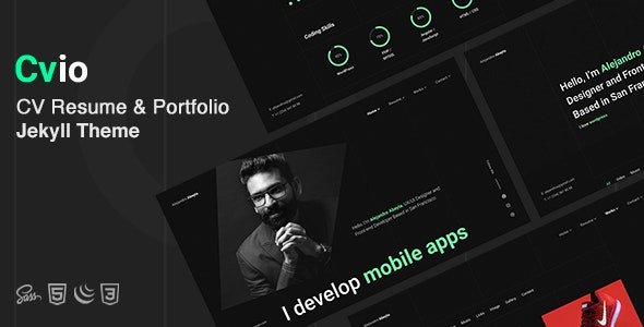 CV Resume & Personal Portfolio Jekyll Theme