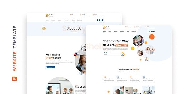 Shelly – School Website Template