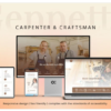 Geppetto Carpenter & Craftsman Elementor Kit WordPress Website.