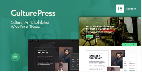 CulturePress – Art & Culture WP theme