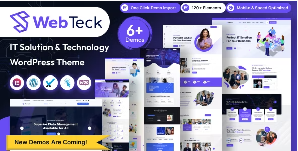 Webteck – IT Solution and Technology WordPress Theme