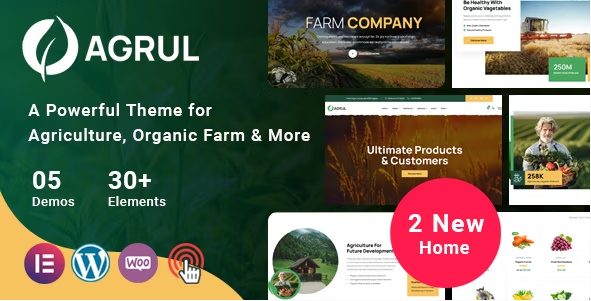 Agriculture WordPress Theme