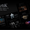 Artik – HTML5 Creative Agency & Portfolio Template Website Template