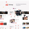 Drivey – Car Driving Course Elementor Template Kit