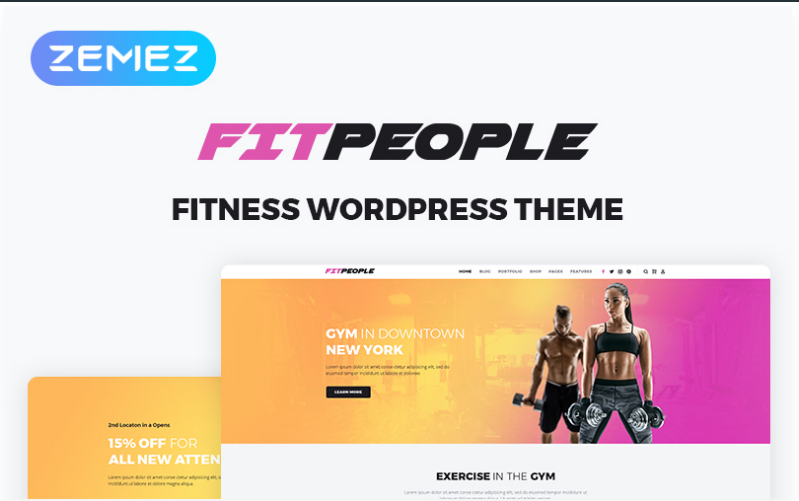 Fitness Elementor WordPress Theme