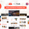 Hotux – Hotel and Resort Elementor Template Kit(m)