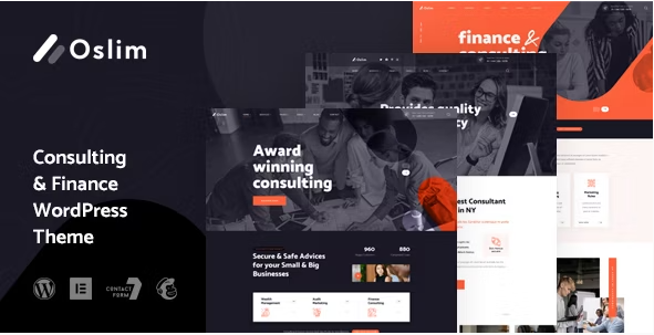 Oslim – Consulting & Finance WordPress Theme