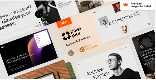 Pixelpiernyc – Creative Agency and Portolio WordPress Theme