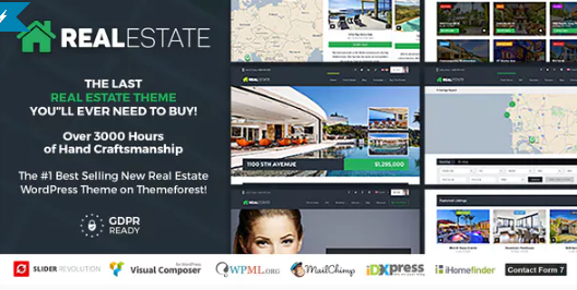 Real Estate 7 – Real Estate WordPress Theme 3.4.9