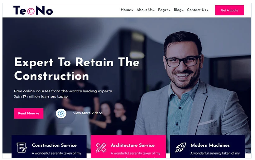 Tecno – Business, Finance WordPress Theme