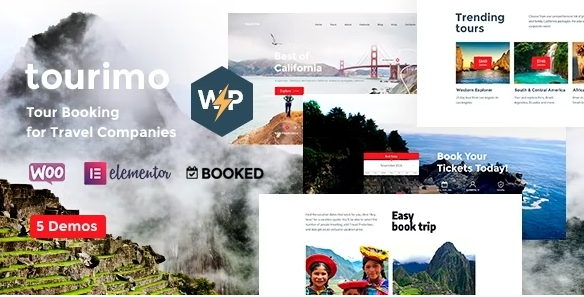 Tourimo – Tour Booking WordPress Theme 1.2.1