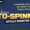 WordPress Auto Spinner – Articles Rewriter