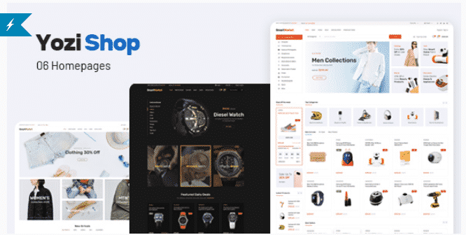 Yozi – Multipurpose Electronics WooCommerce WordPress Theme