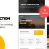 Construction and Building HTML Template