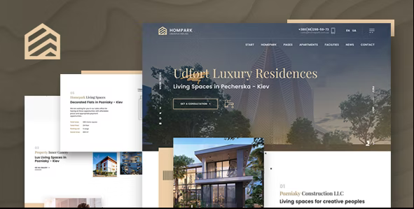 Hompark | Real Estate & Luxury Homes Theme