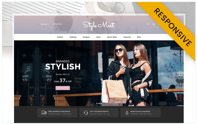 StyleMart – Fashion Store OpenCart Template