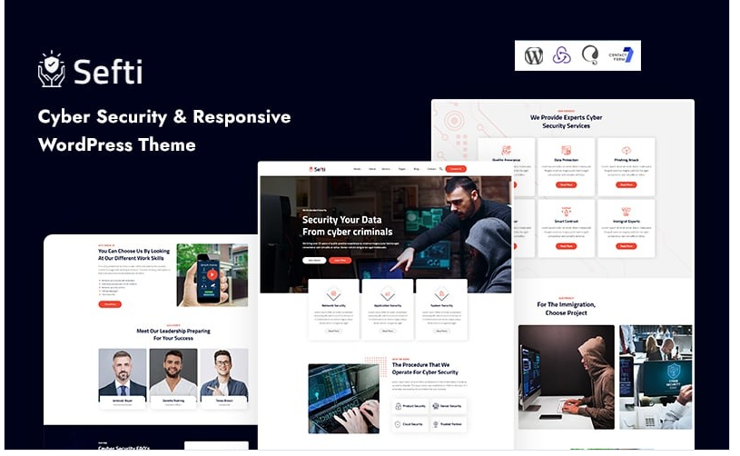 Sefti – Cyber Security WordPress Theme