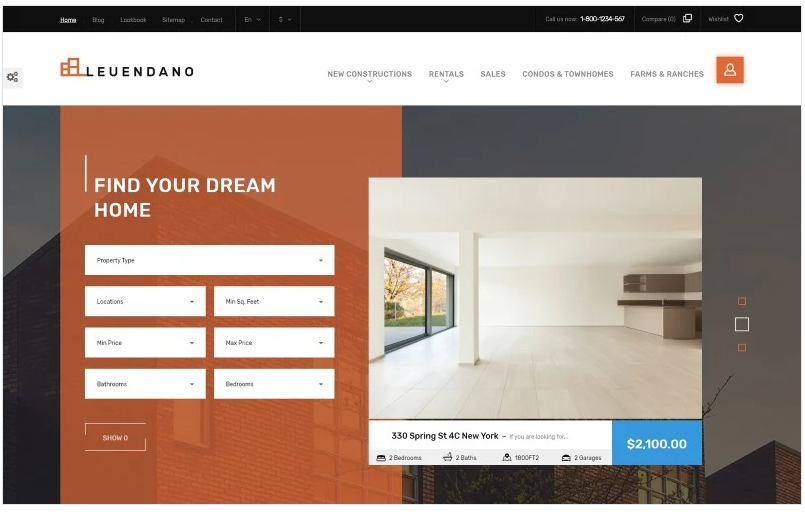 Real Estate Agency Responsive PrestaShop Theme