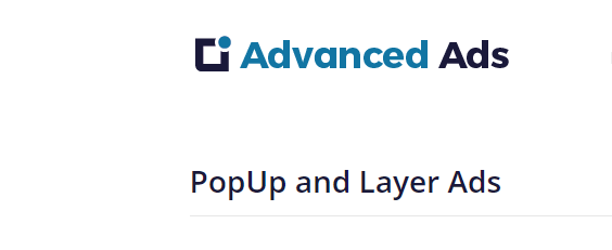 Advanced Ads: PopUp And Layer Ads