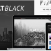 Flatblack – One Page Muse Template