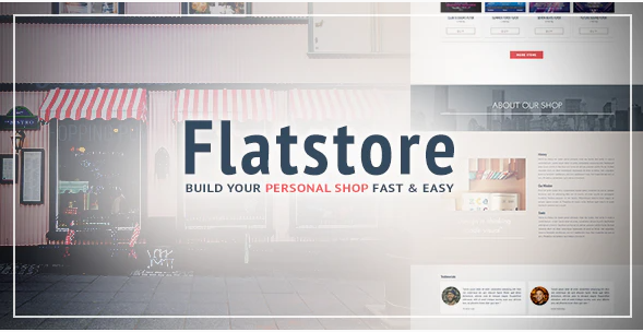 Flatstore – eCommerce Muse Template for Online Shop