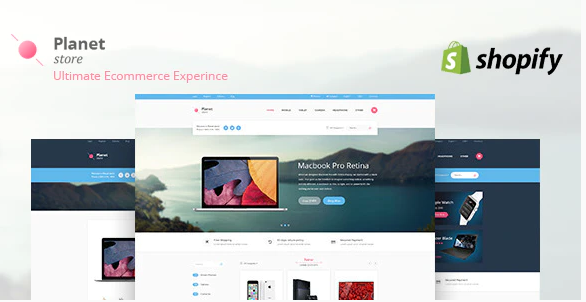 Planet Tech Store – Ecommerce Shopify Theme