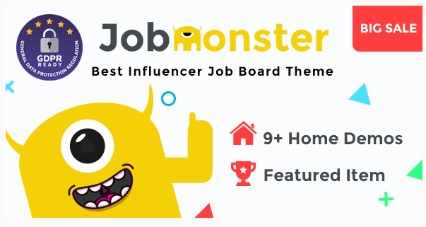 Jobmonster – Job Board WordPress Theme