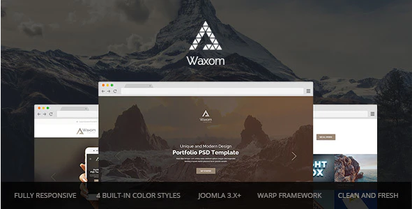Clean and Universal Responsive Joomla Template