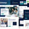 Bizkeep – Bookkeeping & Accounting Service Elementor Template Kit