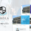 Sakola | School PSD Template