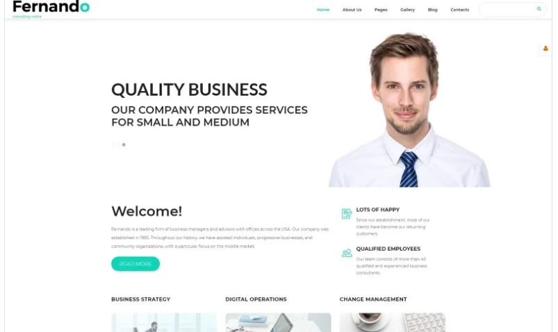 Consulting Ready-to-Use Modern Joomla Template