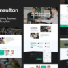 Konsultan | Consulting Business PSD Template