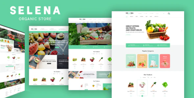 Selena – Organic Responsive Prestashop Theme