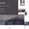 Corporation – Creative Corporate PSD Template