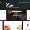 Cake – Easy & Slight Bakery PSD Template