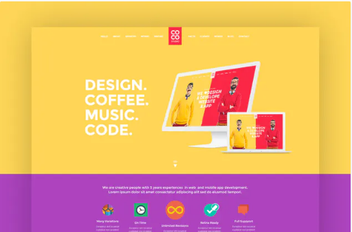 Creative PSD Template