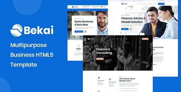 Beakai – Business and Financial Institution HTML5 Template