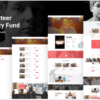 Volunteer & Charity Fund PSD Template