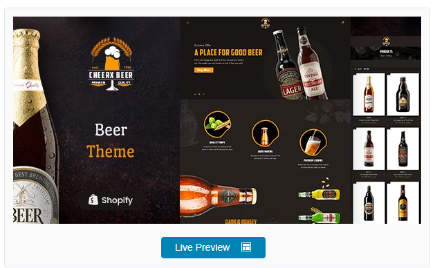 Alchocol & Liquor Store Shopify Theme