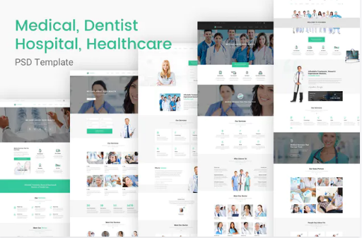 Columba – Medical PSD Template