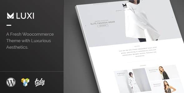 Luxi Luxury Elegant WooCommerce WordPress Theme 2.2