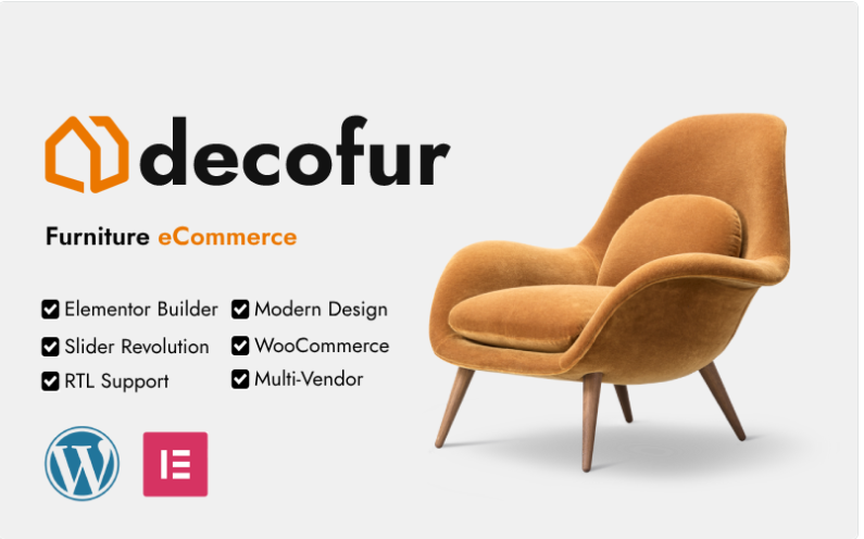 Decofur – Furniture & Decor WooCommerce WordPress Theme WooCommerce Theme