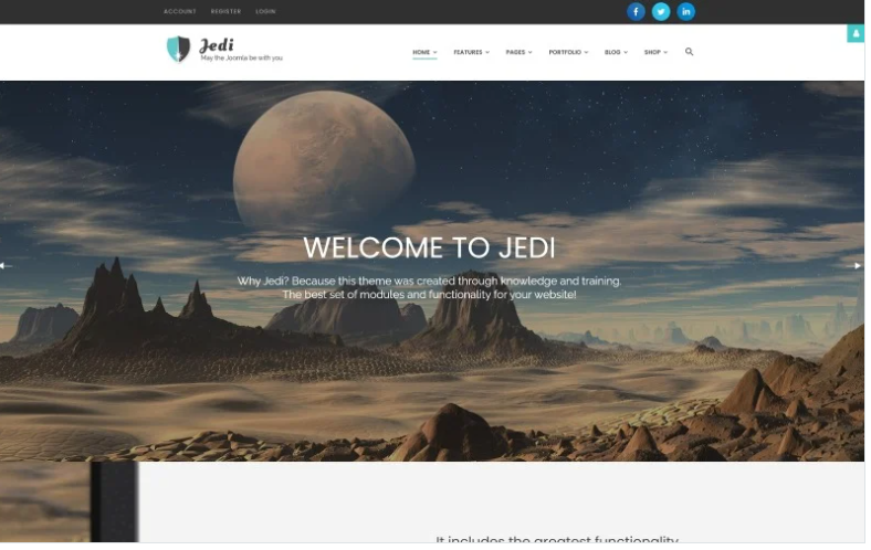 Multifunctional Joomla Template